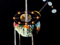 o.T./01   Büttenpapier,Ölkreide, Diercke Atlas  21cm x 29cm 2011
